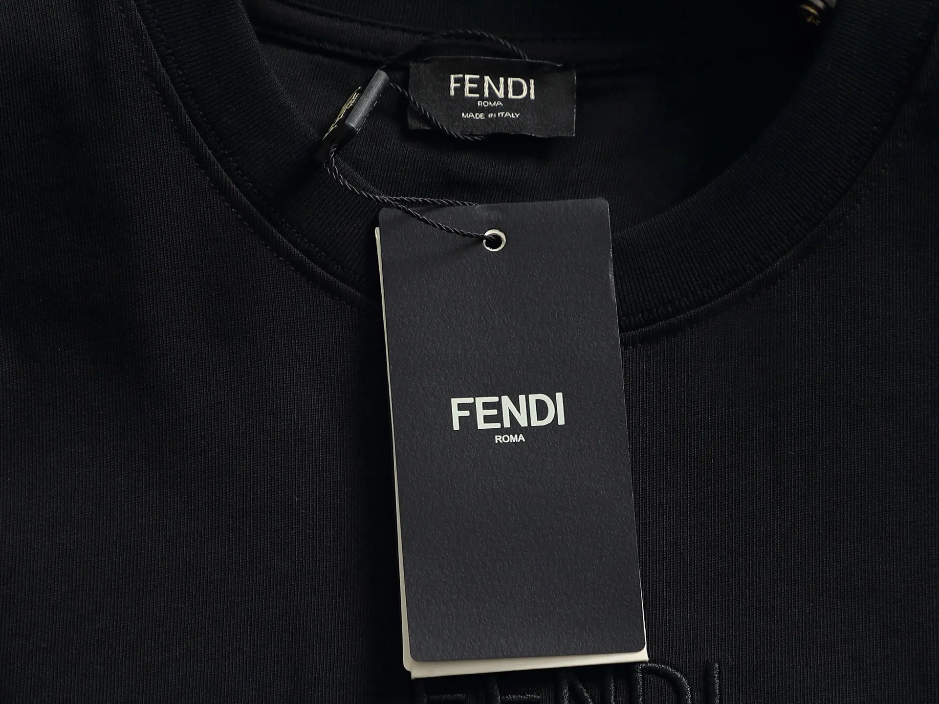 Logo-Embroidered Cotton-Jersey T-Shirt D14514625 — view 6