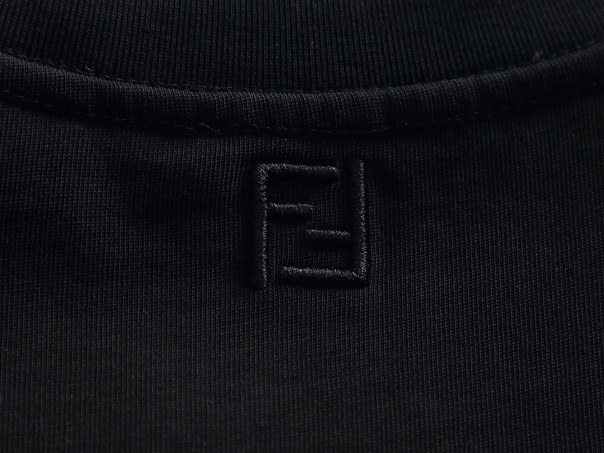 Logo-Embroidered Cotton-Jersey T-Shirt D14514625 — view 10