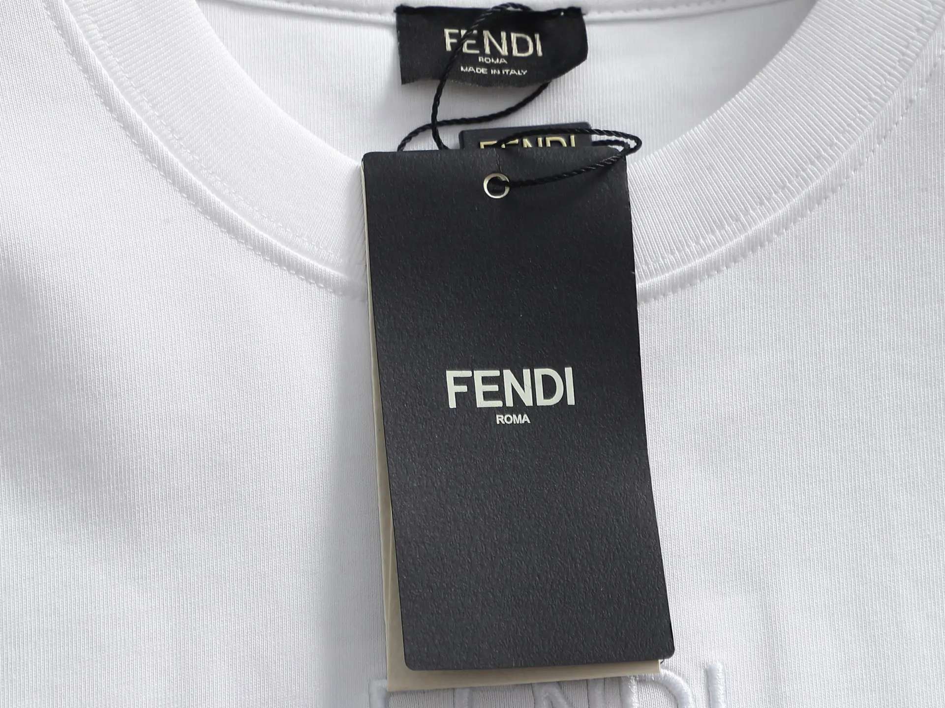Logo-Embroidered Cotton-Jersey T-Shirt D14514626 — view 7