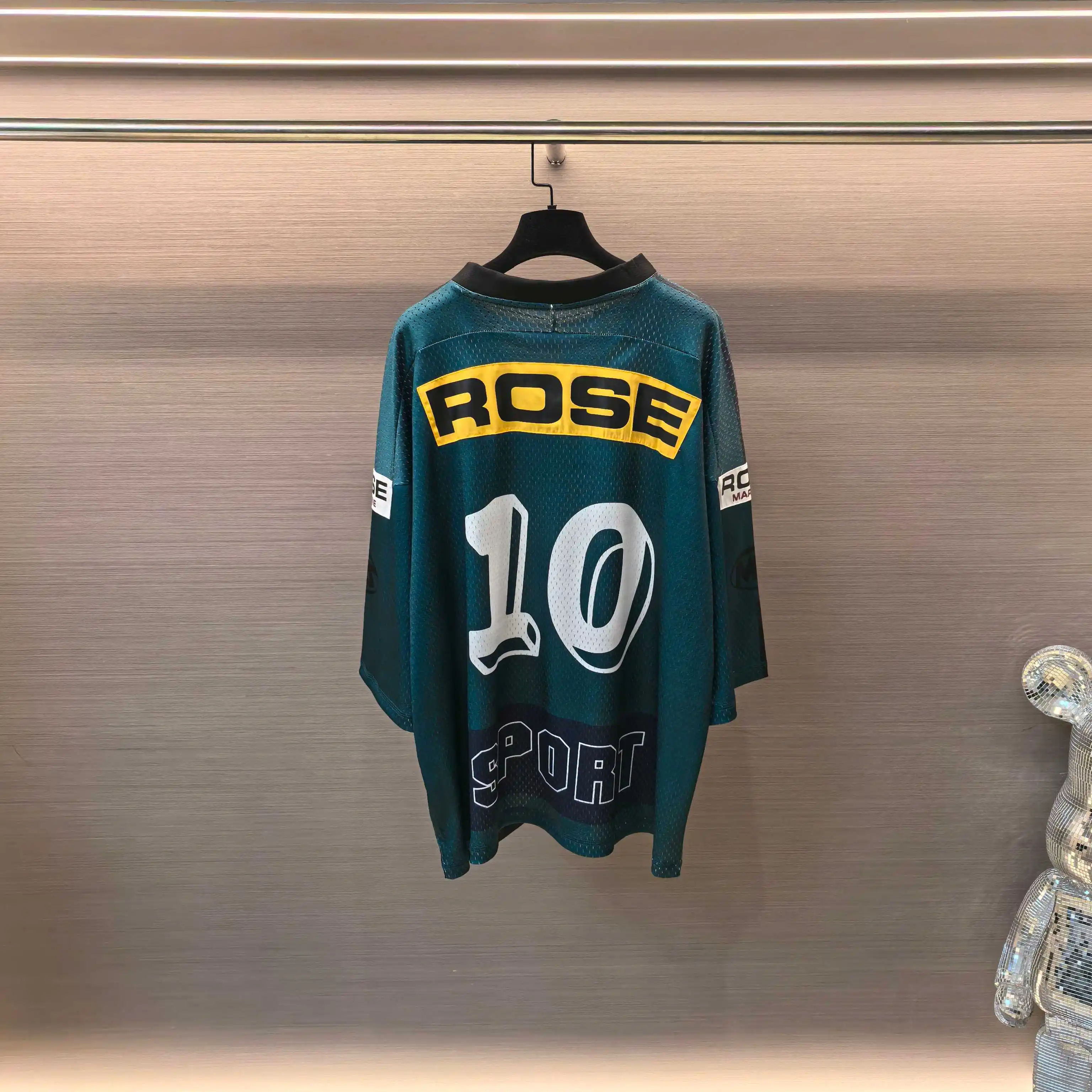 Martine Rose Oversized Striped Football Jersey D14523792 — view 2