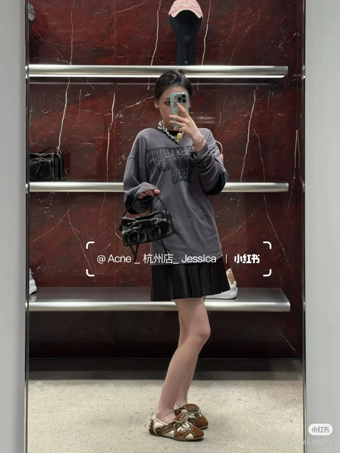 Acne Studios Layered-Look Logo Long-Sleeve T-Shirt D15023746 — view 3