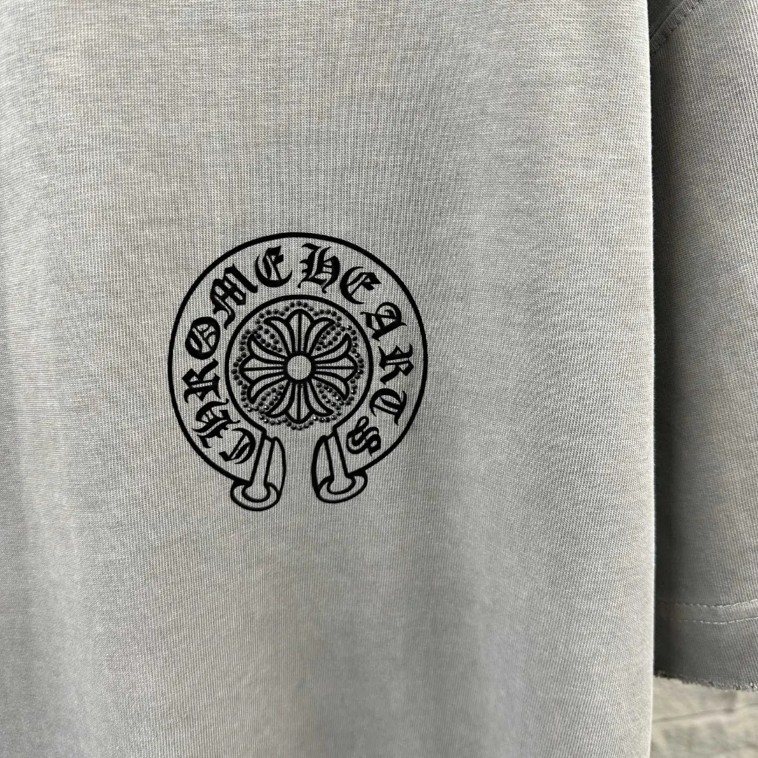 Distressed Washed Cotton Graphic T-Shirt D15019715 — view 6