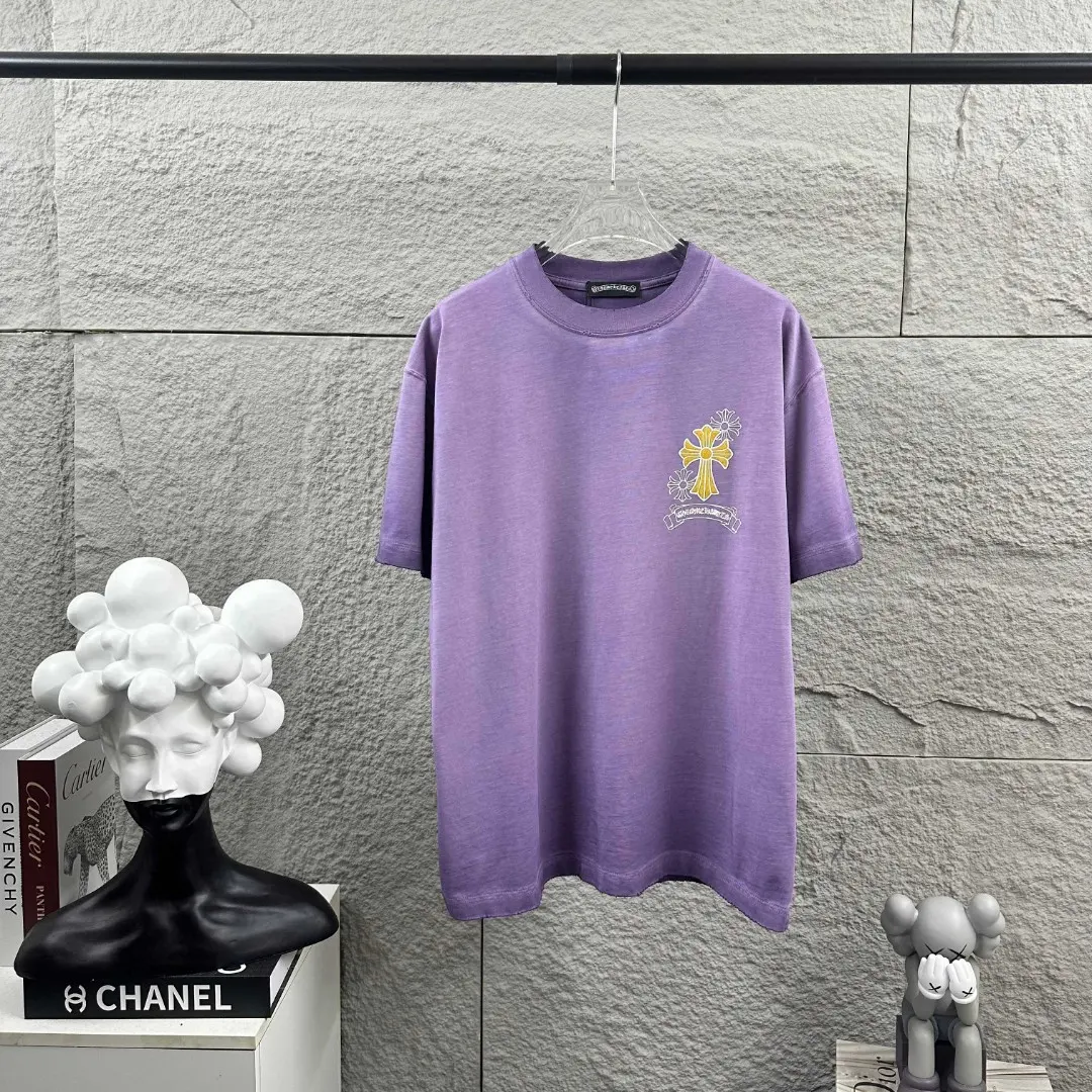 Chrome Hearts Distressed Washed Cotton T-Shirt D15019711 — view 2