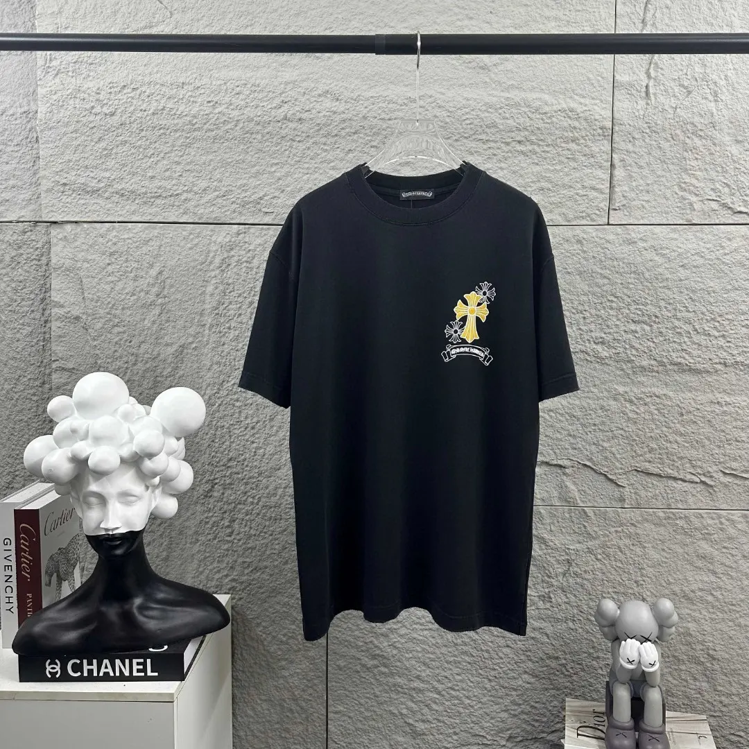 Chrome Hearts Distressed Logo Cotton T-Shirt D15019714 — view 2