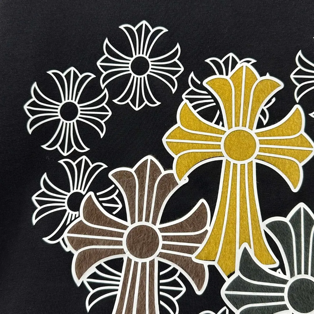 Chrome Hearts Distressed Logo Cotton T-Shirt D15019714 — view 7
