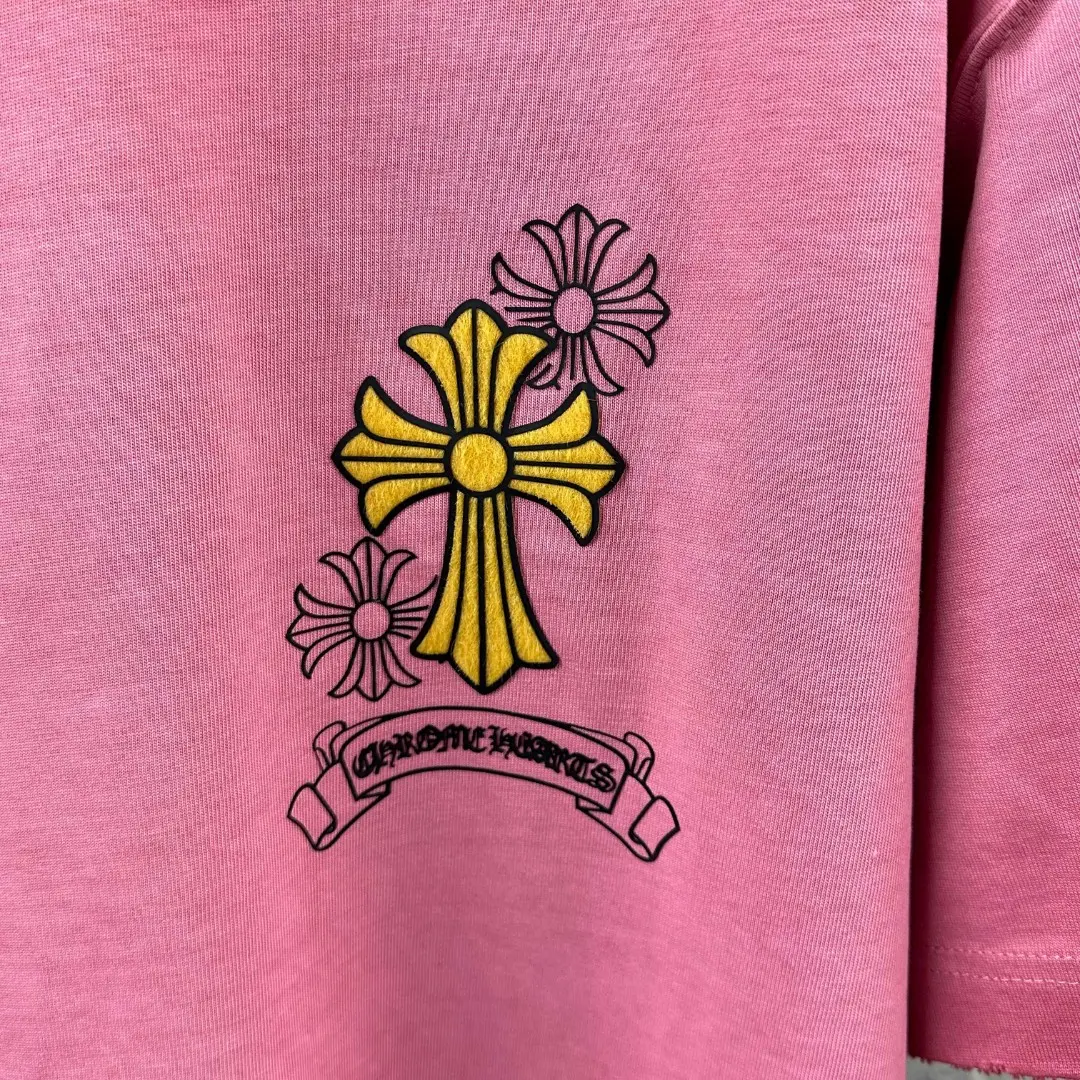 Distressed Logo Graphic Cotton T-Shirt D15019712 — view 3