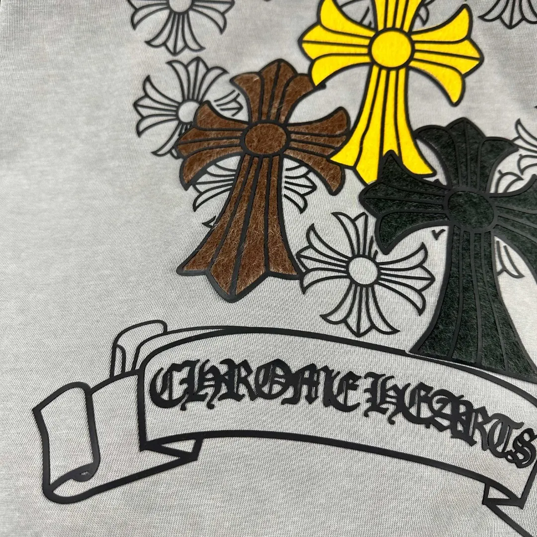 Chrome Hearts Distressed Washed Cotton T-Shirt D15019713 — view 5