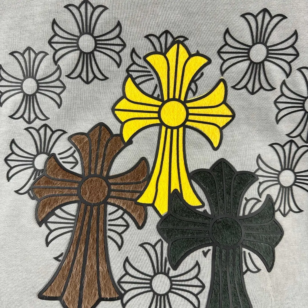 Chrome Hearts Distressed Washed Cotton T-Shirt D15019713 — view 7