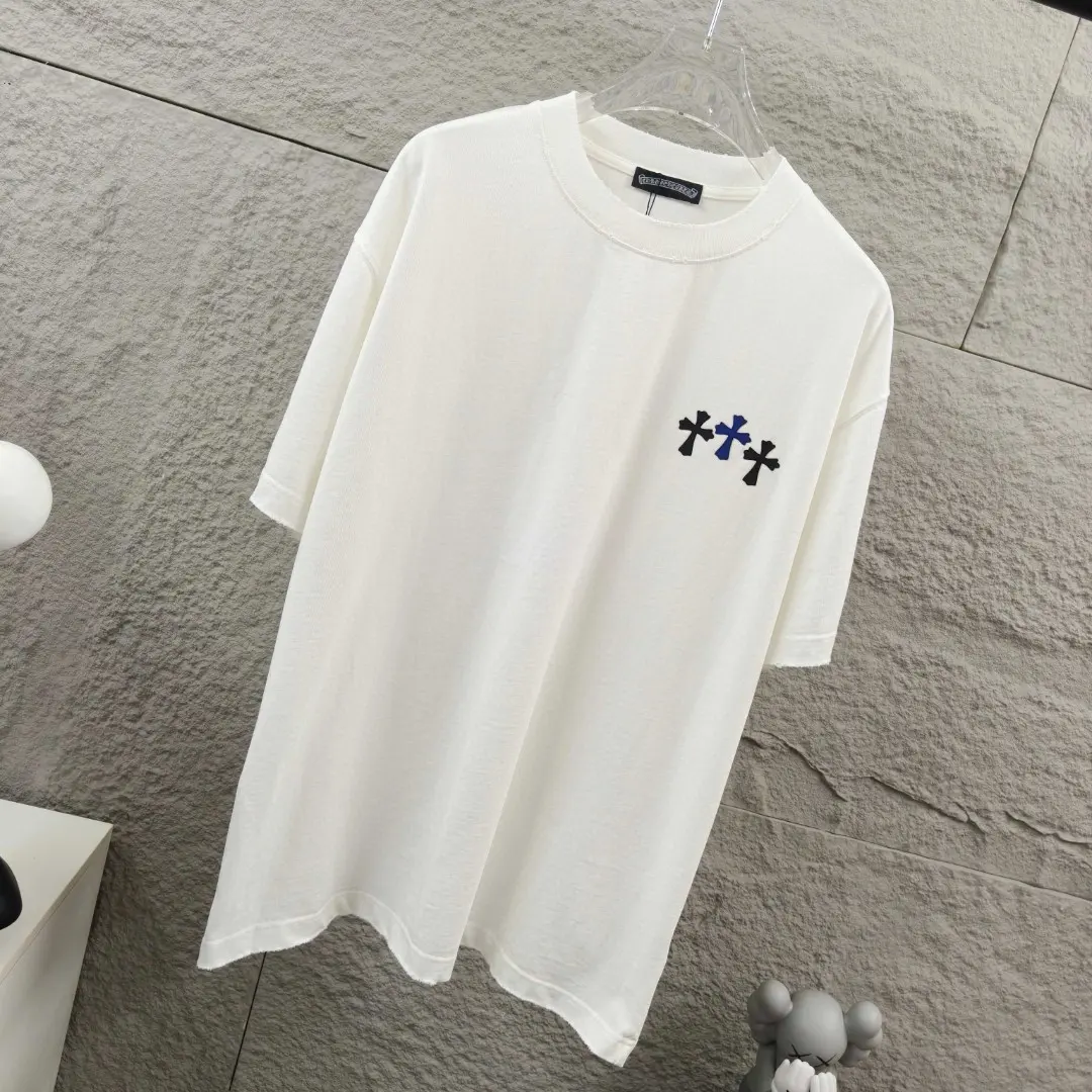 Chrome Hearts Distressed Logo Cotton T-Shirt D15019669 — view 11