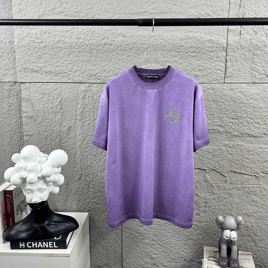 Chrome Hearts Distressed Washed Cotton T-Shirt D15019674 — view 2