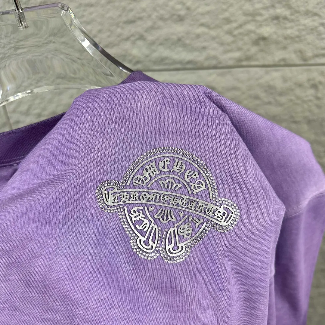 Chrome Hearts Distressed Washed Cotton T-Shirt D15019674 — view 5