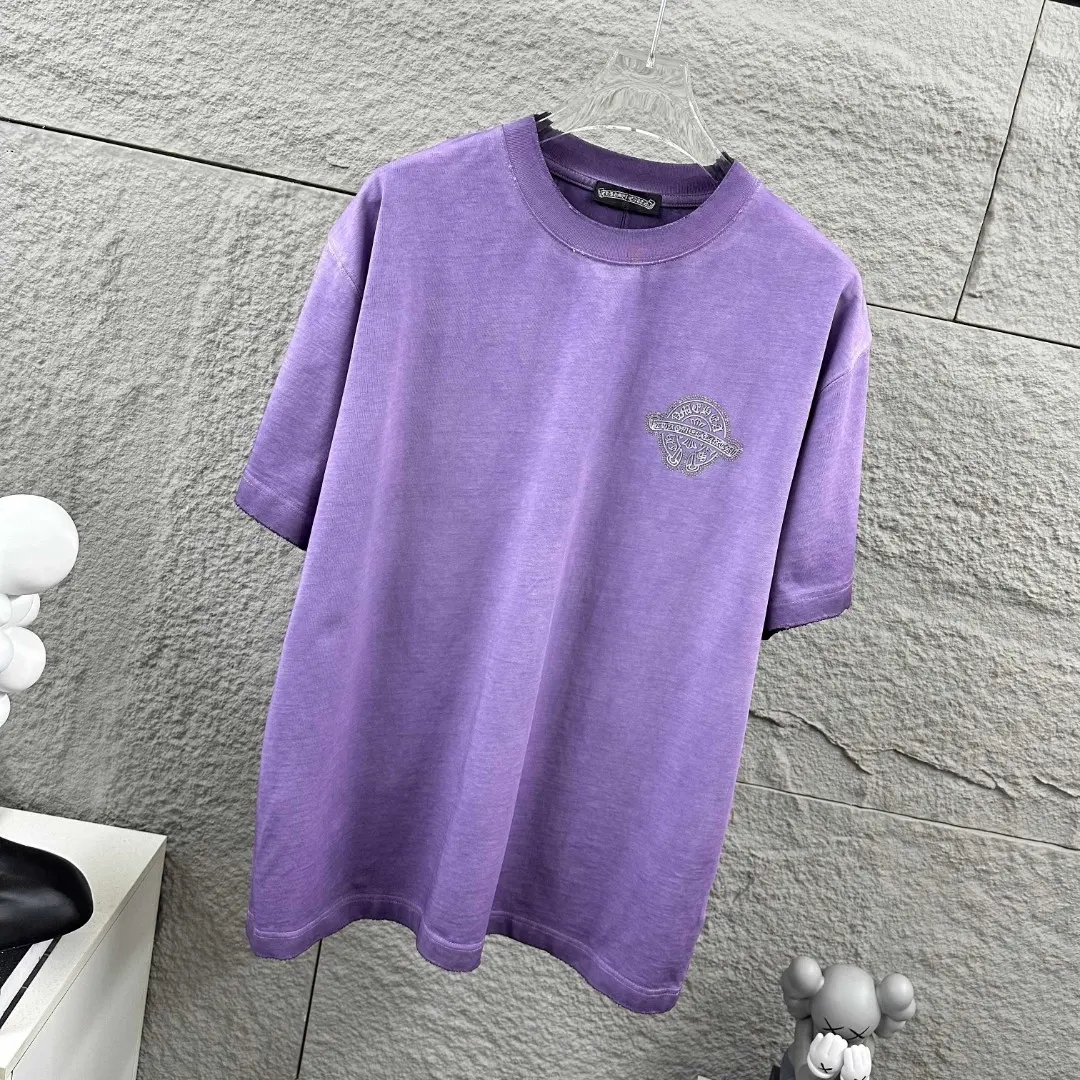 Chrome Hearts Distressed Washed Cotton T-Shirt D15019674 — view 7