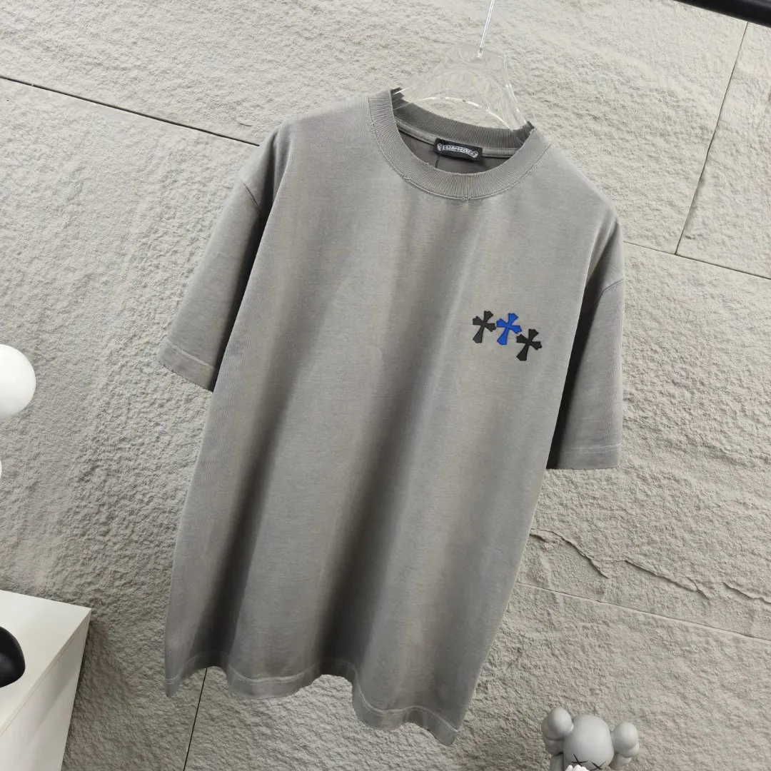 Distressed Washed Cotton Graphic T-Shirt D15019670 — view 7