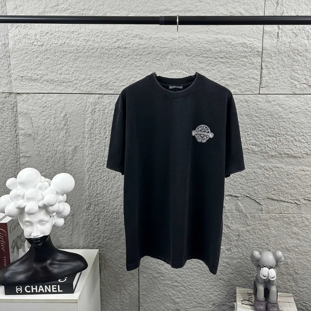 Chrome Hearts Distressed Logo Cotton T-Shirt D15019673 — view 2