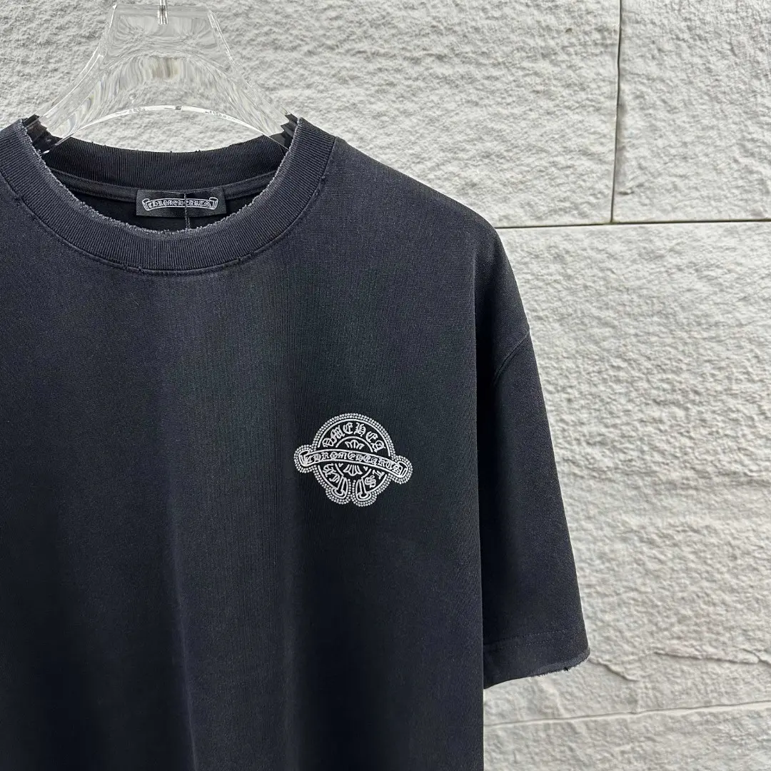 Chrome Hearts Distressed Logo Cotton T-Shirt D15019673 — view 7