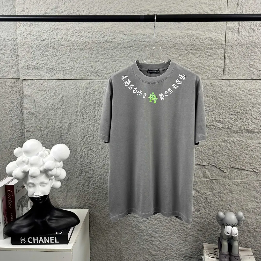 Chrome Hearts Distressed Logo Cotton T-Shirt D15019687 — view 2