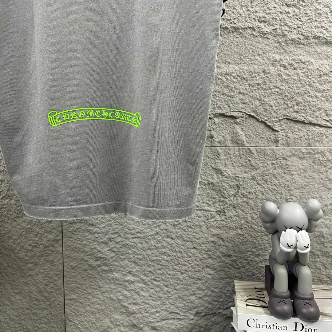 Chrome Hearts Distressed Logo Cotton T-Shirt D15019687 — view 6