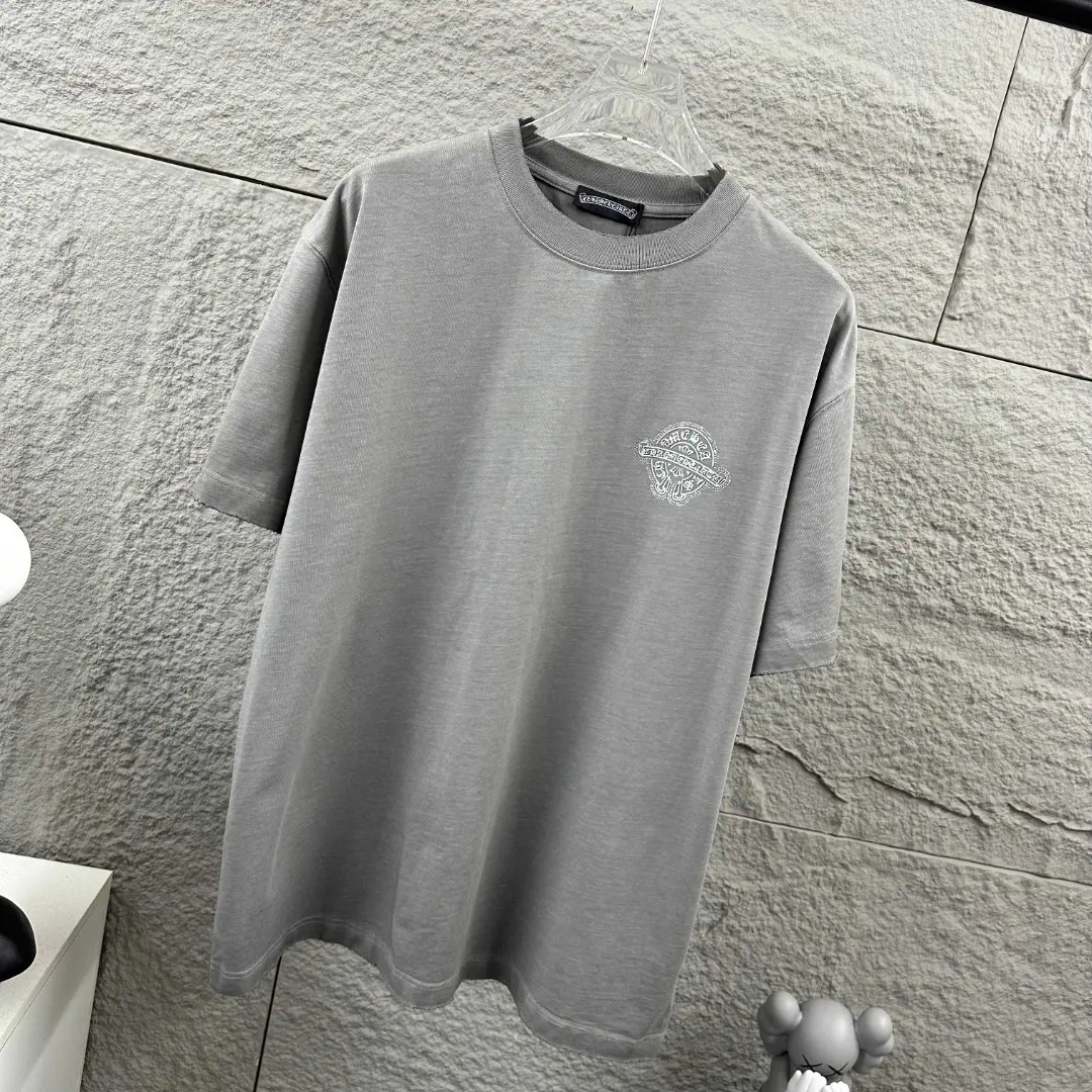 Distressed Washed Cotton Graphic T-Shirt D15019675 — view 8