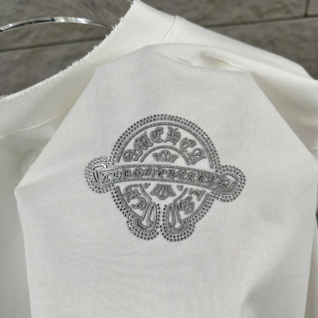 Chrome Hearts Distressed Logo Cotton T-Shirt D15019672 — view 3