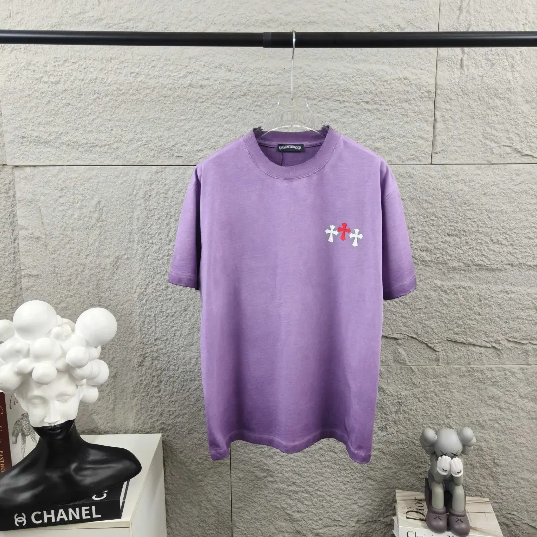 Chrome Hearts Distressed Washed Cotton T-Shirt D15019671 — view 2