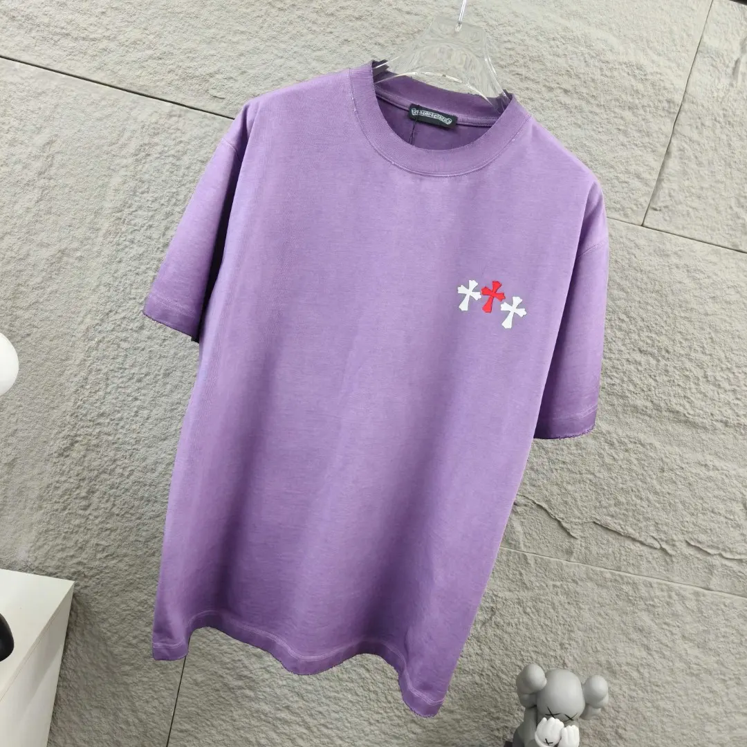 Chrome Hearts Distressed Washed Cotton T-Shirt D15019671 — view 11