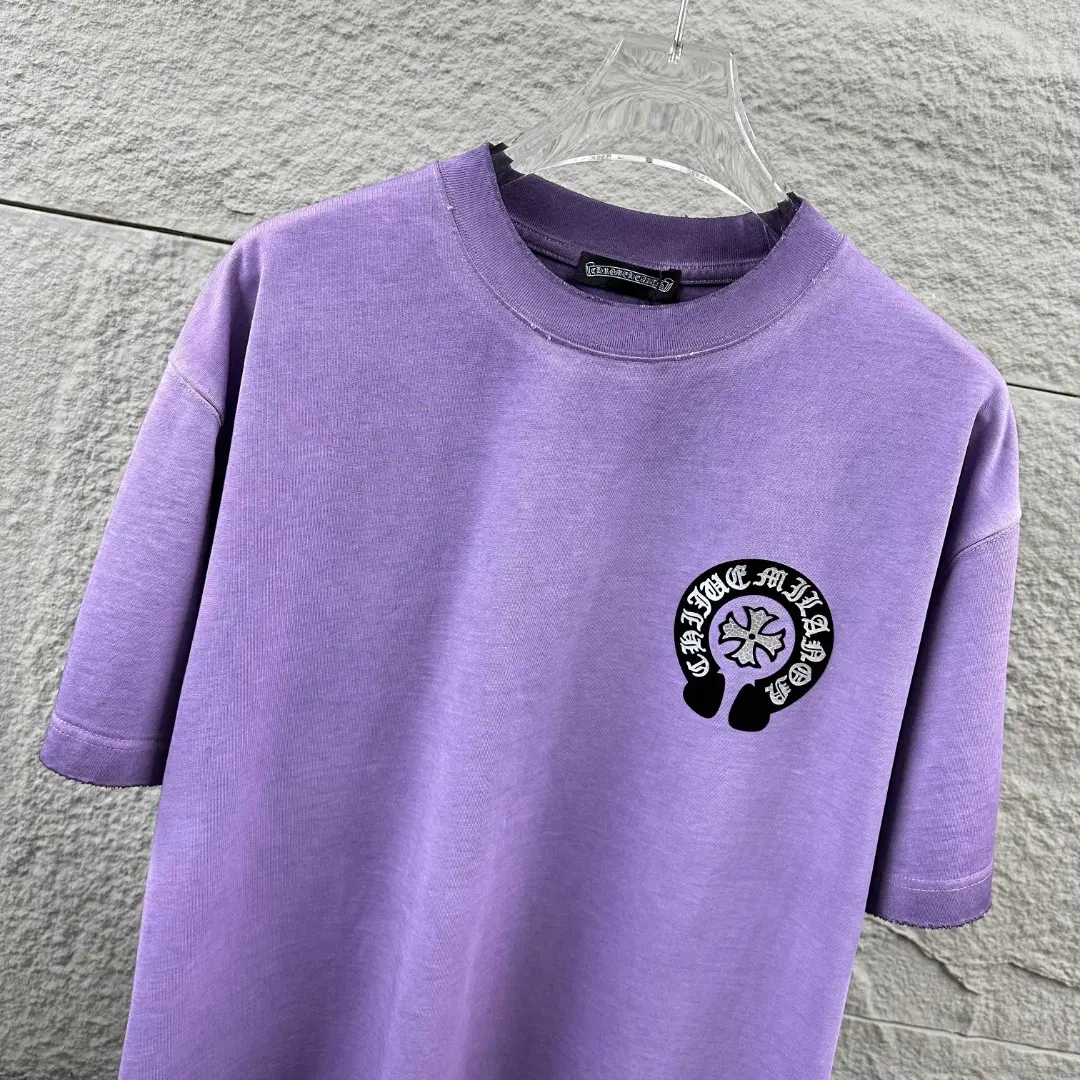 Distressed Washed Cotton Graphic T-Shirt D15019678 — view 9