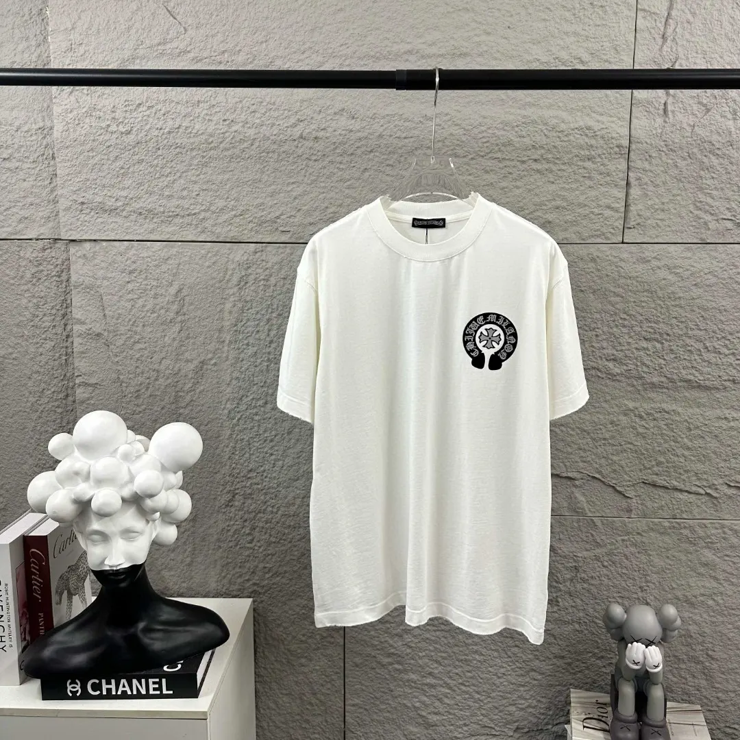 Chrome Hearts Distressed Logo Cotton T-Shirt D15019676 — view 2
