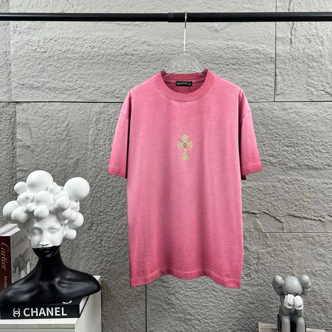 Chrome Hearts Distressed Washed Cotton T-Shirt D15019707 — view 2