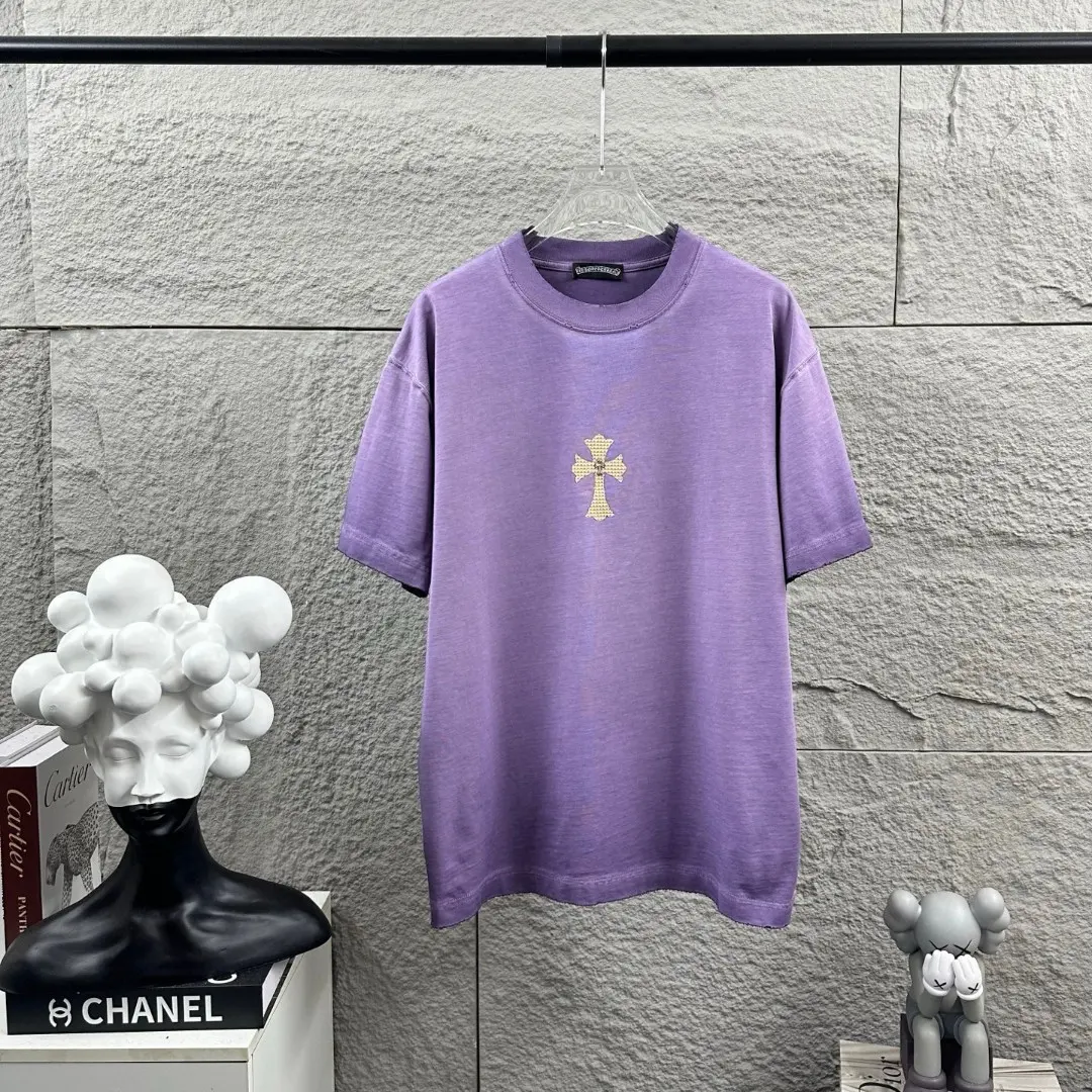 Chrome Hearts Distressed Washed Cotton T-Shirt D15019706 — view 2