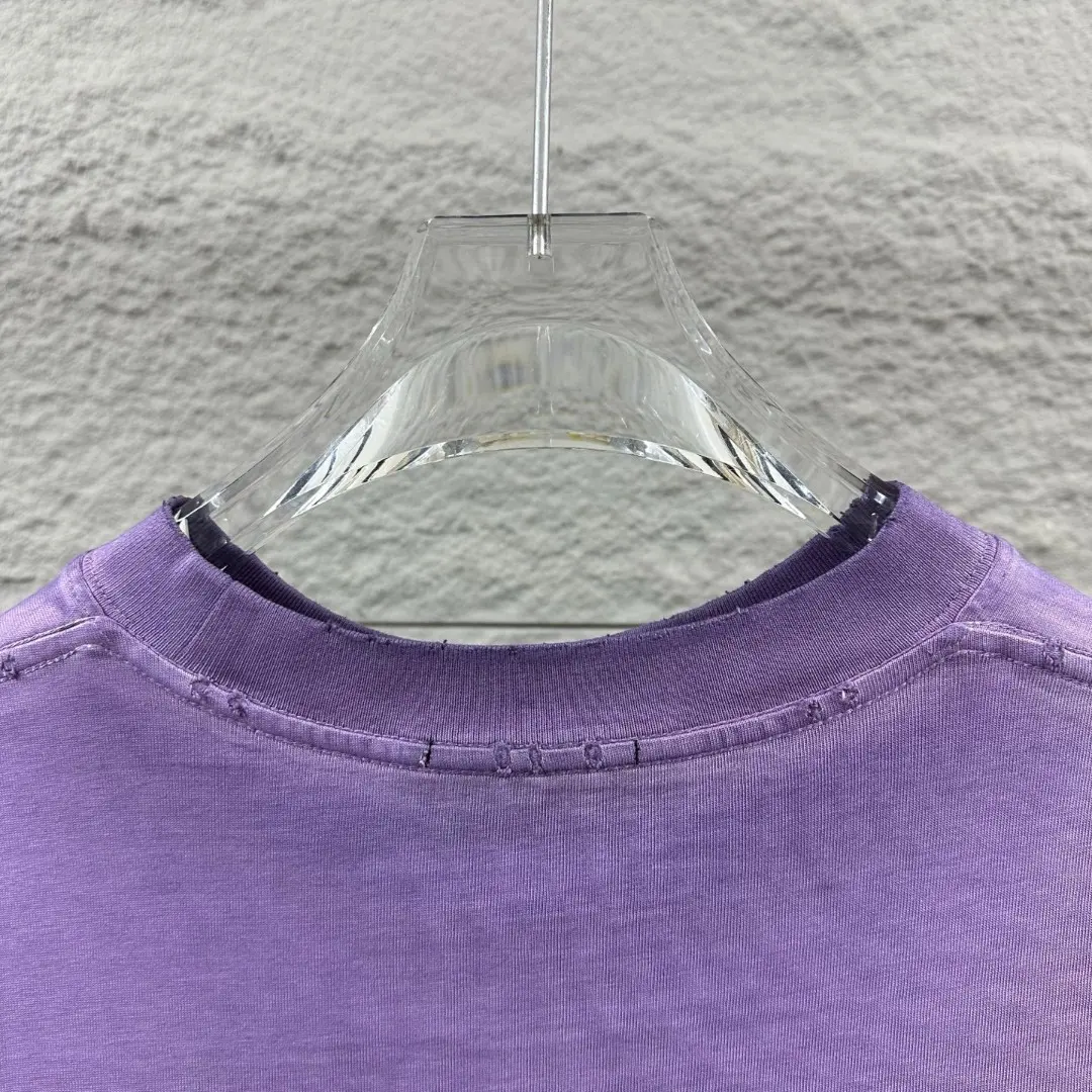 Chrome Hearts Distressed Washed Cotton T-Shirt D15019706 — view 6