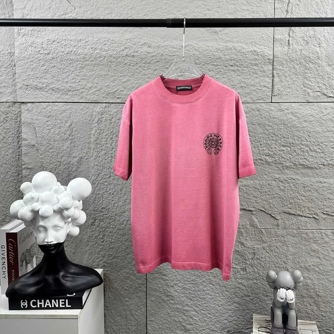 Chrome Hearts Distressed Flocked Logo T-Shirt D15019717 — view 2