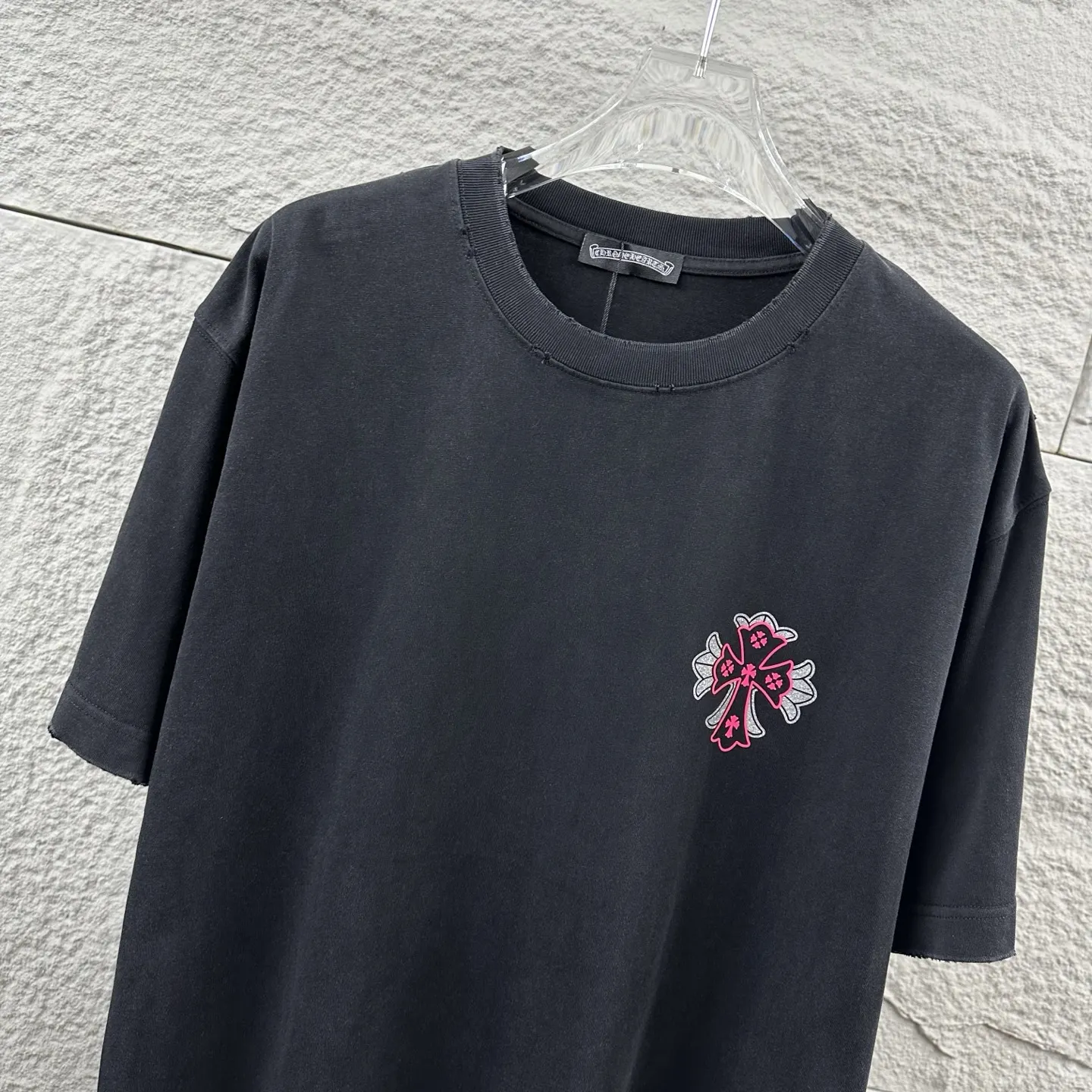 Chrome Hearts Rhinestone Cross Graphic T-Shirt D15019719 — view 3