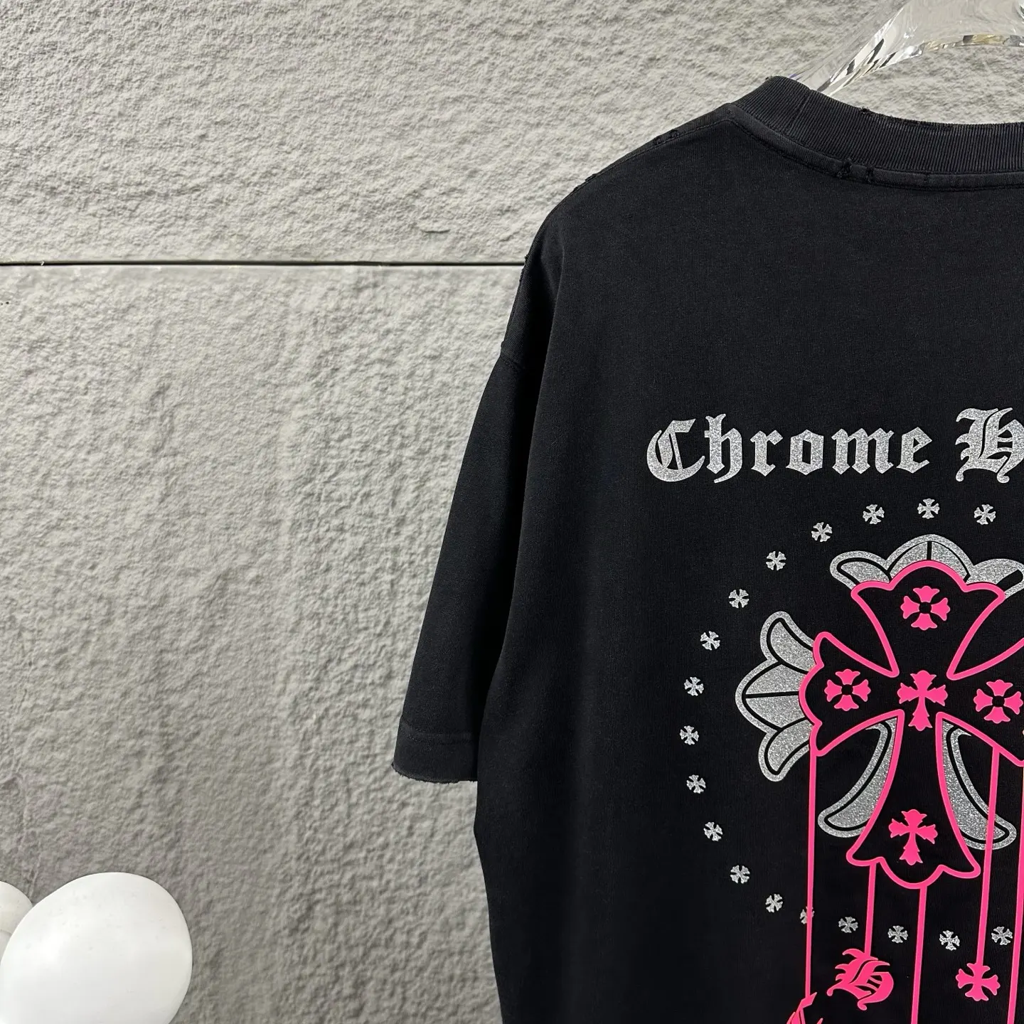 Chrome Hearts Rhinestone Cross Graphic T-Shirt D15019719 — view 12