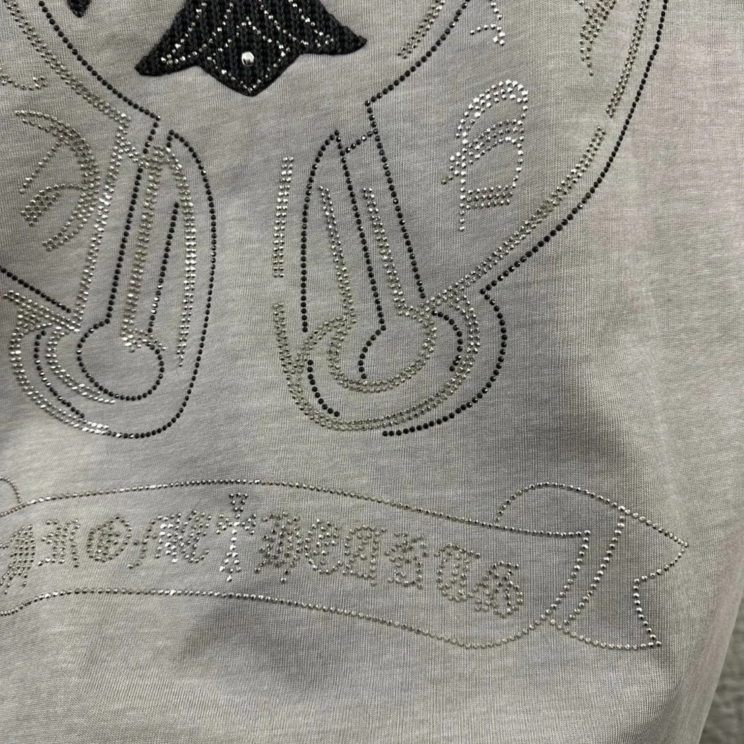 Embellished Logo Cotton T-Shirt D15019651 — view 7