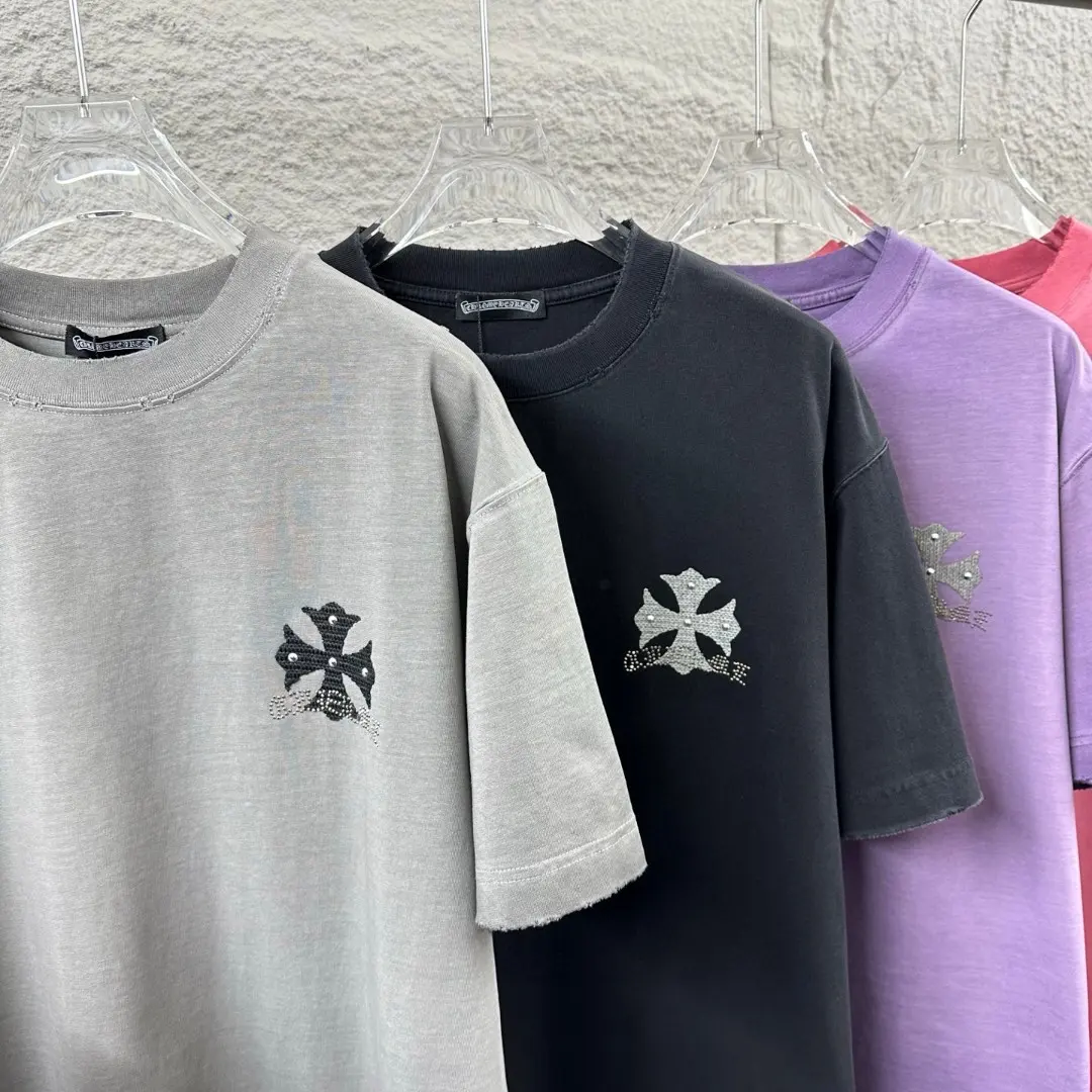 Embellished Logo Cotton T-Shirt D15019651 — view 9