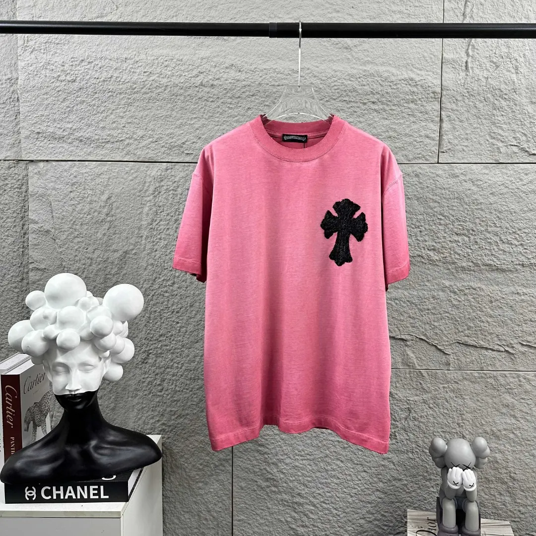 Chrome Hearts Embellished Washed Cotton T-Shirt D15019708 — view 2