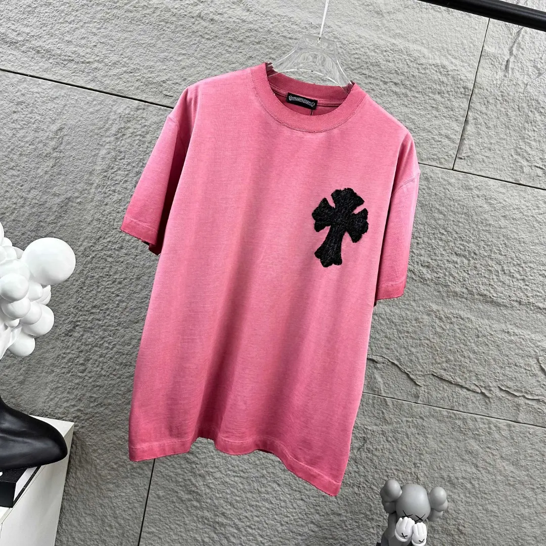 Chrome Hearts Embellished Washed Cotton T-Shirt D15019708 — view 7