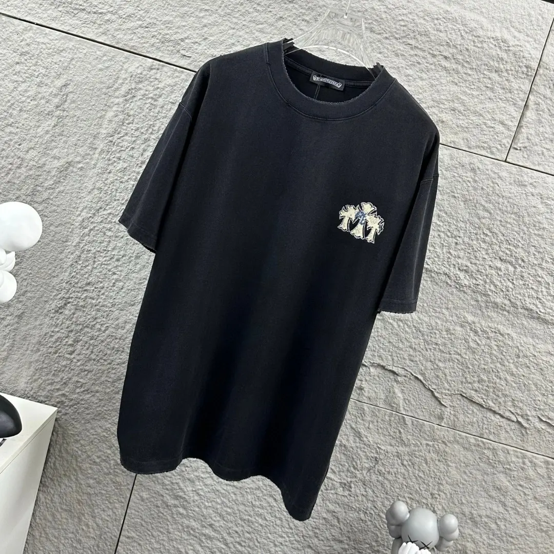 Chrome Hearts Embellished Washed Cotton T-Shirt D15019652 — view 9
