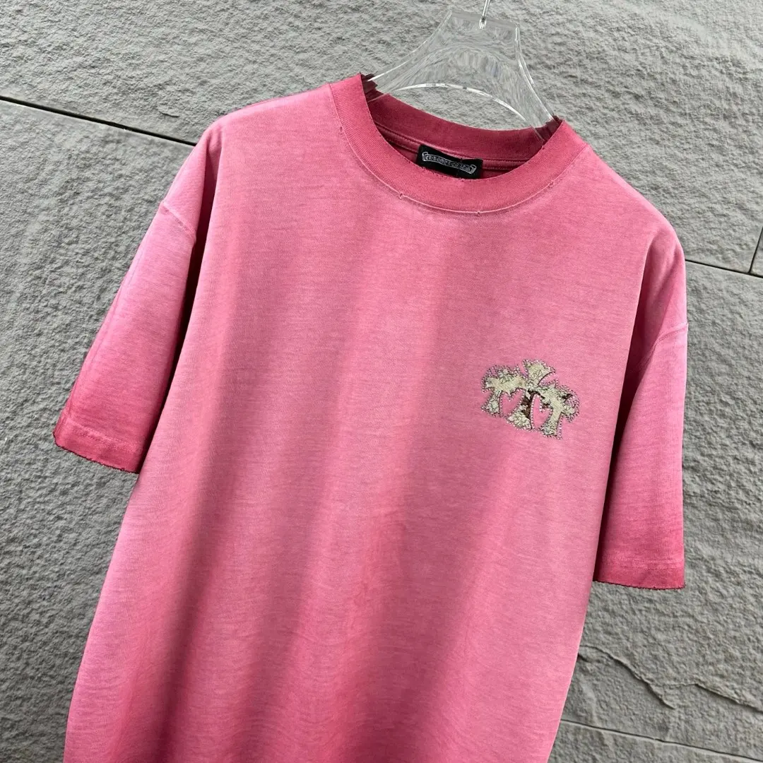 Chrome Hearts Embellished Washed Cotton T-Shirt D15019653 — view 9