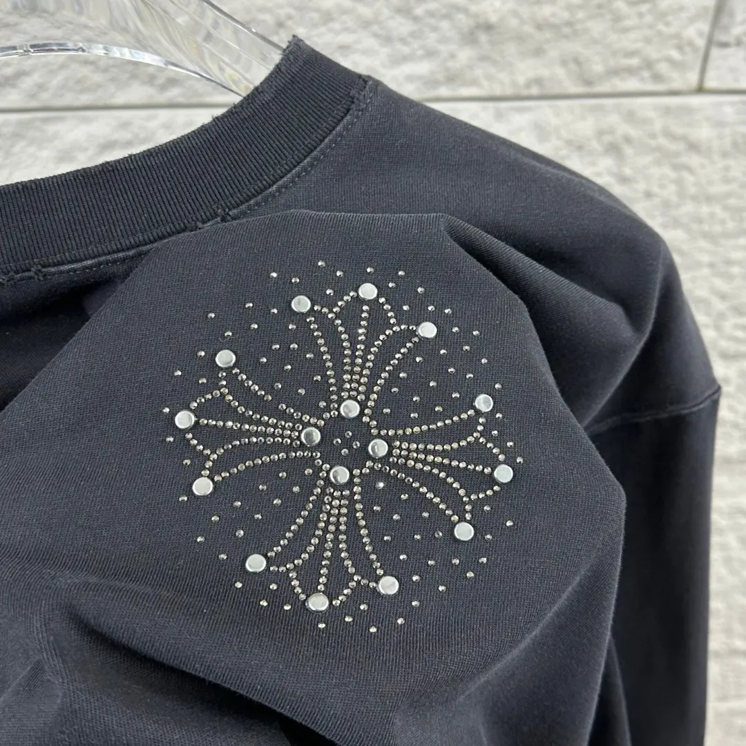 Embellished Logo Washed Cotton T-Shirt D15019644 — view 4