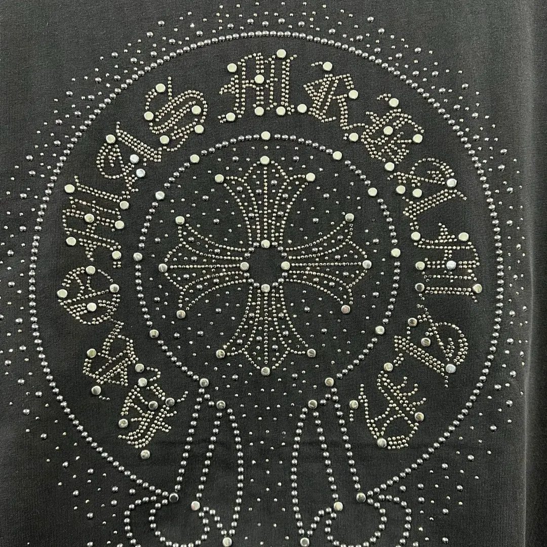 Embellished Logo Washed Cotton T-Shirt D15019644 — view 9