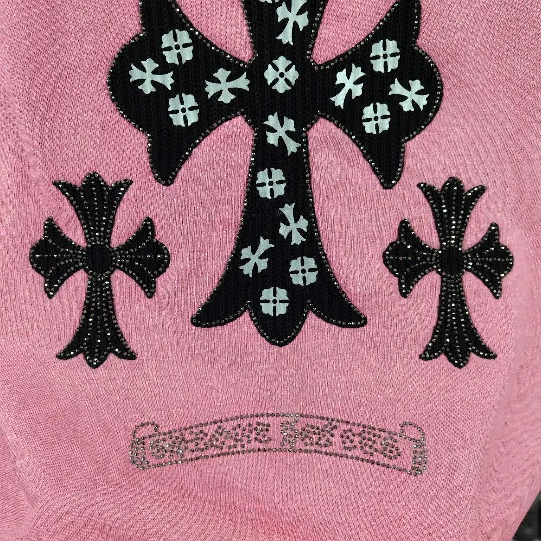 Embellished Distressed Cotton T-Shirt D15019666 — view 8