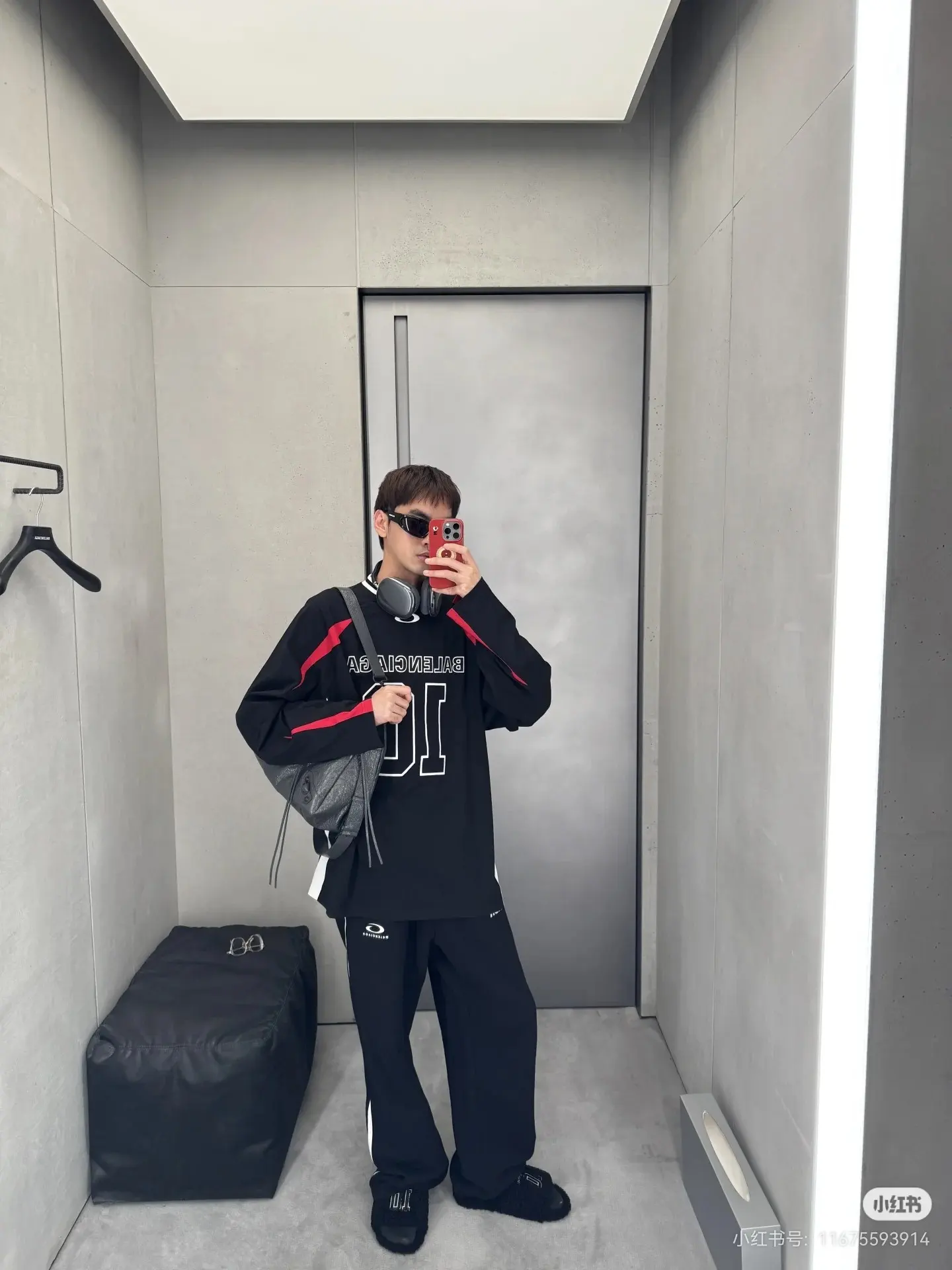 Balenciaga x NBA Oversized Embroidered Jersey D15523660 — view 5