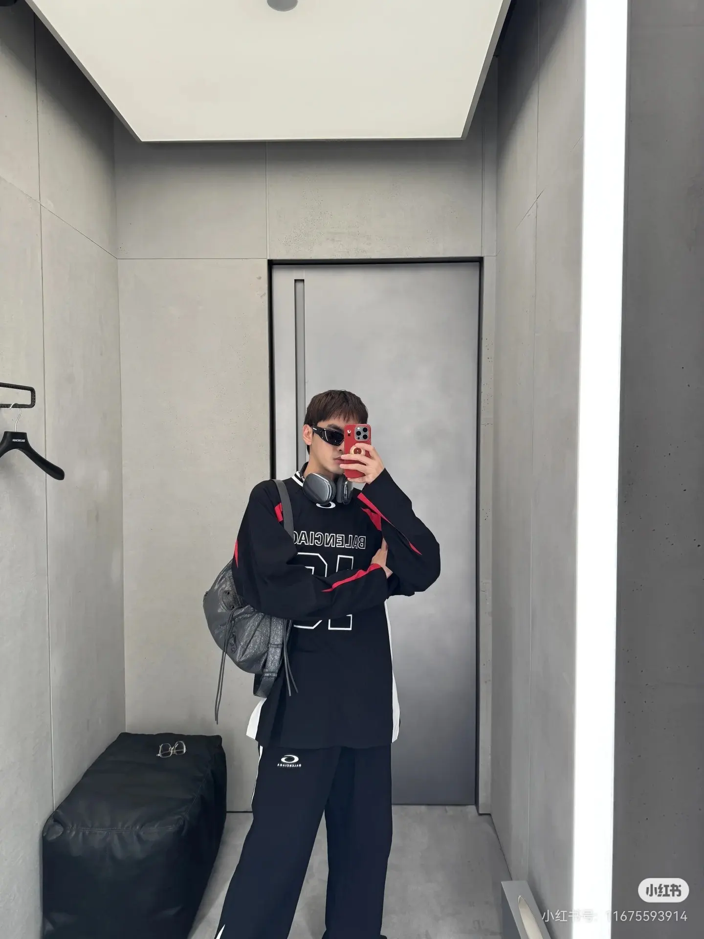 Balenciaga x NBA Oversized Embroidered Jersey D15523660 — view 6
