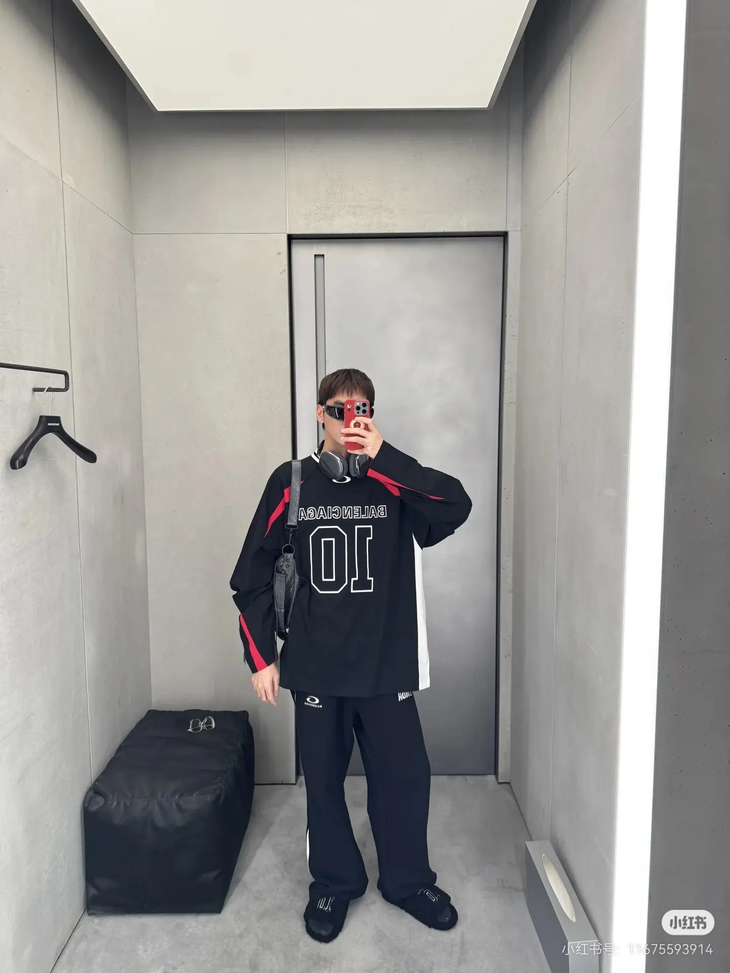 Balenciaga x NBA Oversized Embroidered Jersey D15523660 — view 7