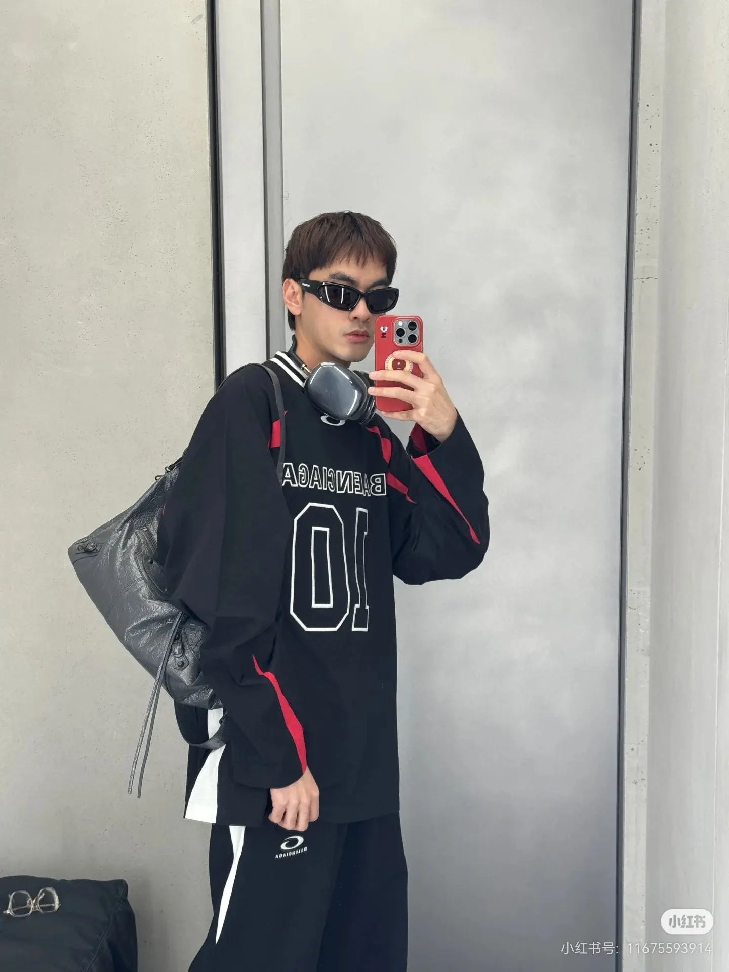 Balenciaga x NBA Oversized Embroidered Jersey D15523660 — view 9