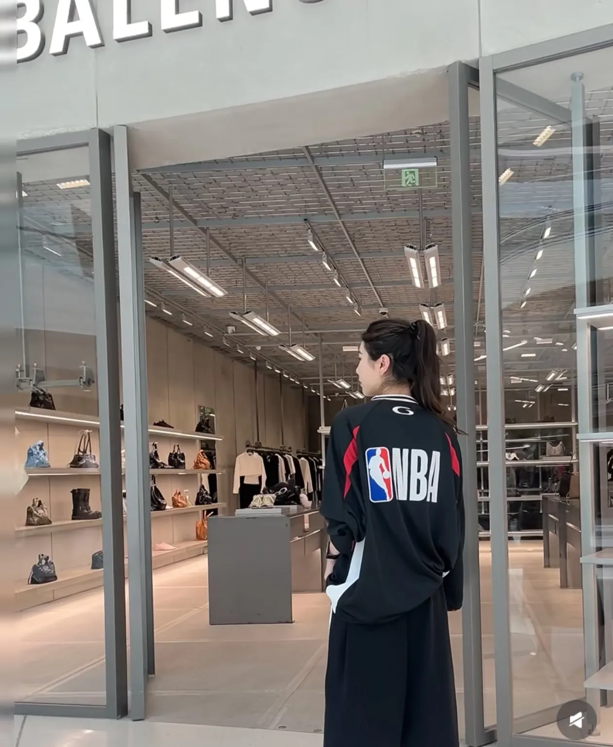 Balenciaga x NBA Oversized Embroidered Jersey D15523659 — view 6