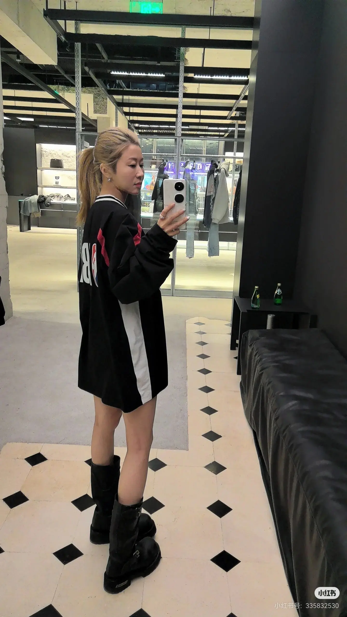 Balenciaga x NBA Oversized Embroidered Jersey D15523659 — view 8