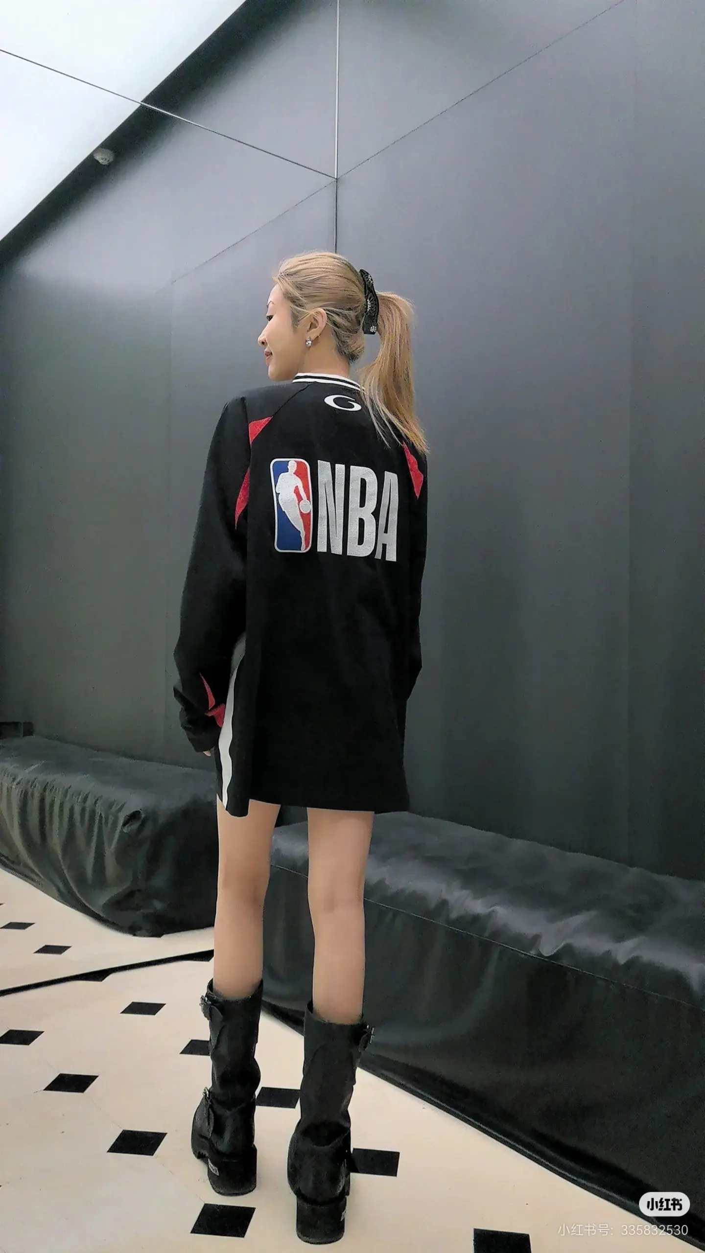 Balenciaga x NBA Oversized Embroidered Jersey D15523659 — view 9