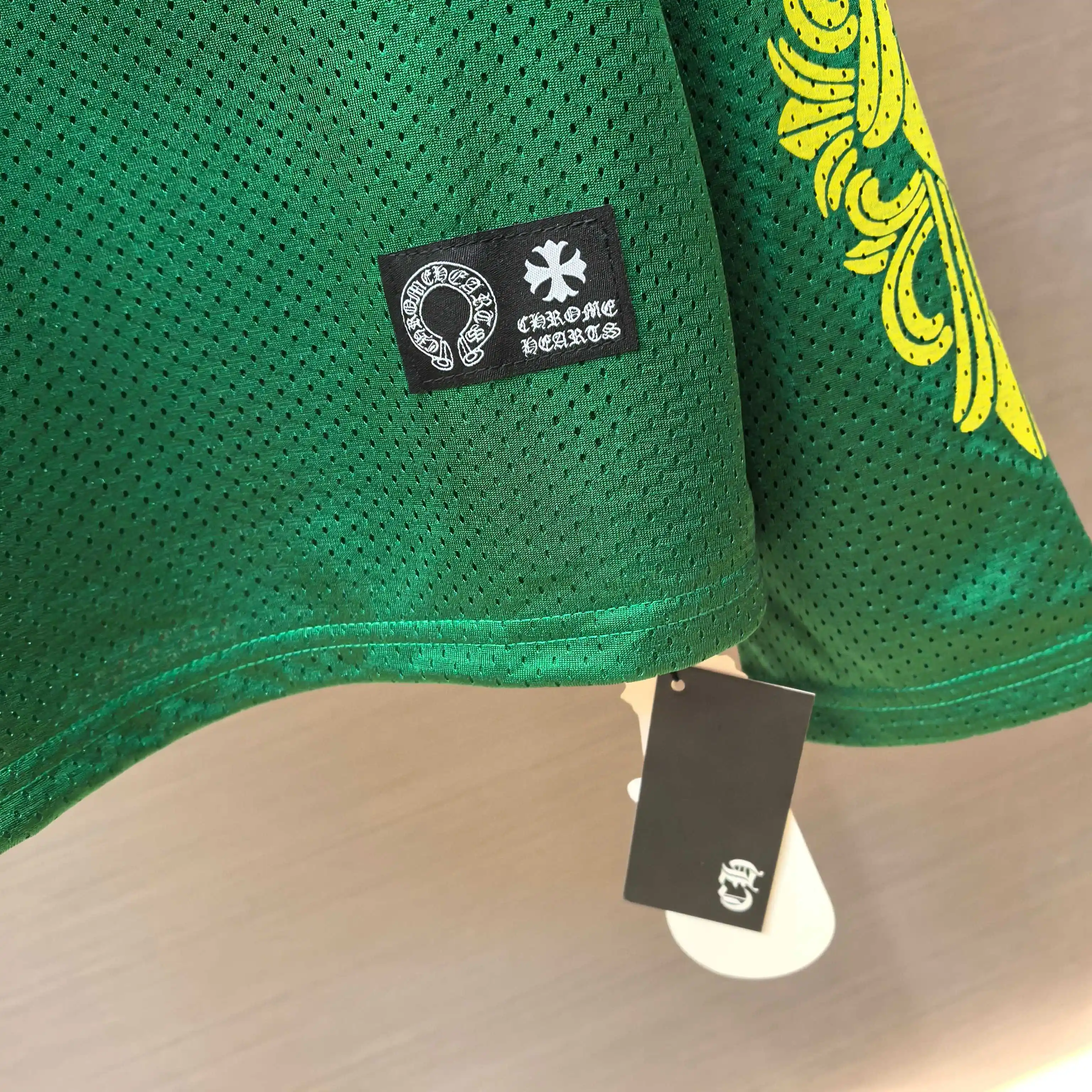 Chrome Hearts Logo Print Mesh Hockey Jersey D15523599 — view 7